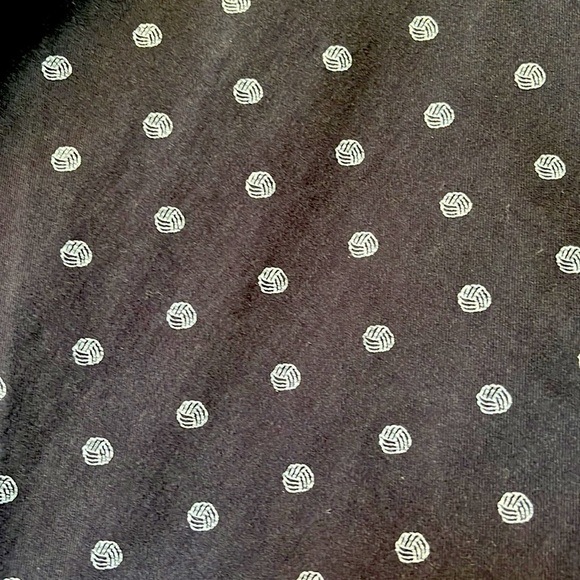 Dockers navy blue/white Nautical Print Mens 100% Cotton Chino Shorts Size 40 - Picture 5 of 6